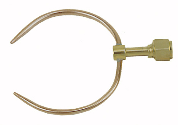 TurboTorch, 0386-0545, Dual Flame Torch Tip, Brazing, Brass, Oxy-Acetylene, 1/4" - 7/8"