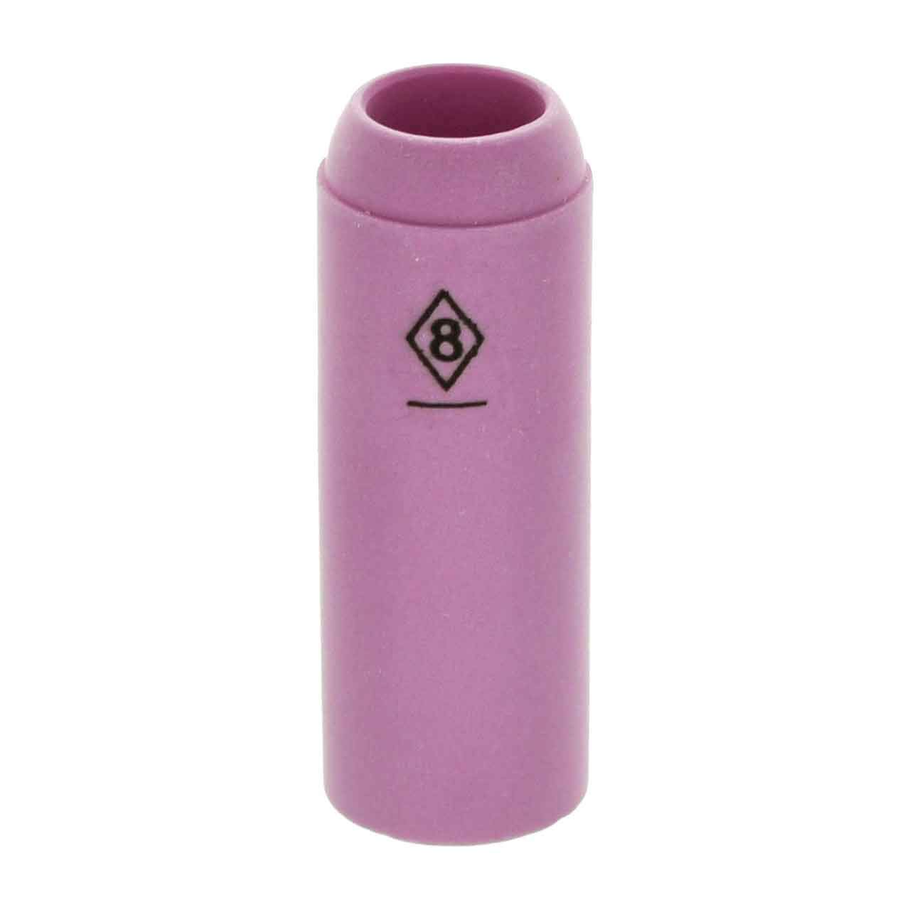 CK Worldwide, 3A8, Welding Cup, 1/2 in x 1-27/32 in, Alumina