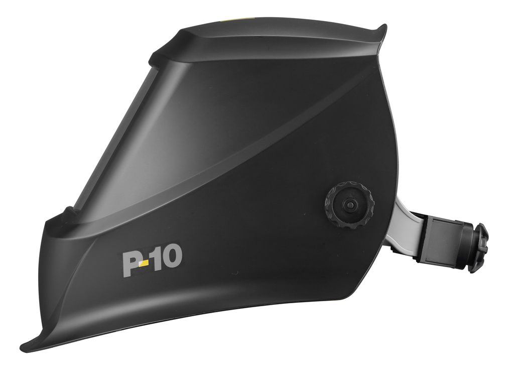 ESAB, 0700102052, Welding Helmet, Shade DIN 10, Viewing Area 5.25 x 4.5 in, Lightweight PP Shell