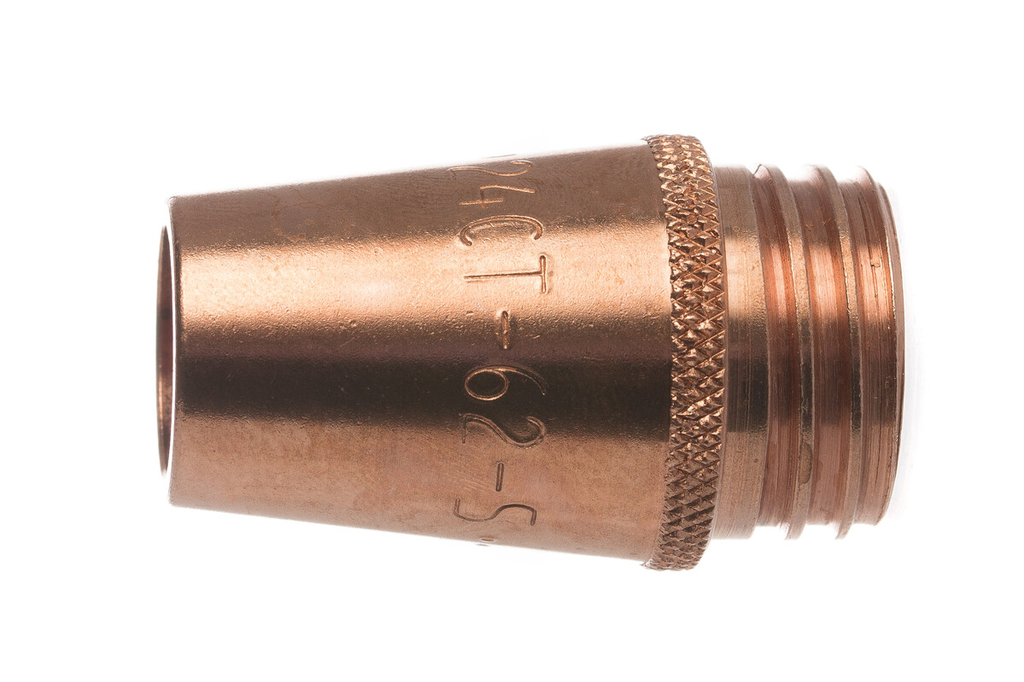 Tweco, 12401423, Nozzle, 0.625" Bore, 2.09" Length, Recessed, 24CT Series