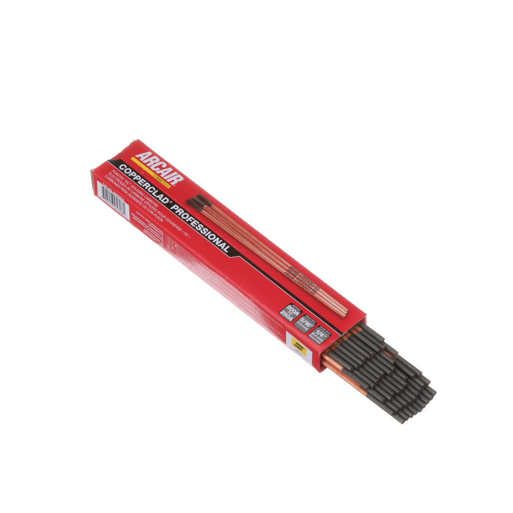 Arcair, 22023003, Arc Gouging Electrode, 1/8 in Diameter, 12 in Length, 60-90 A, Copperclad