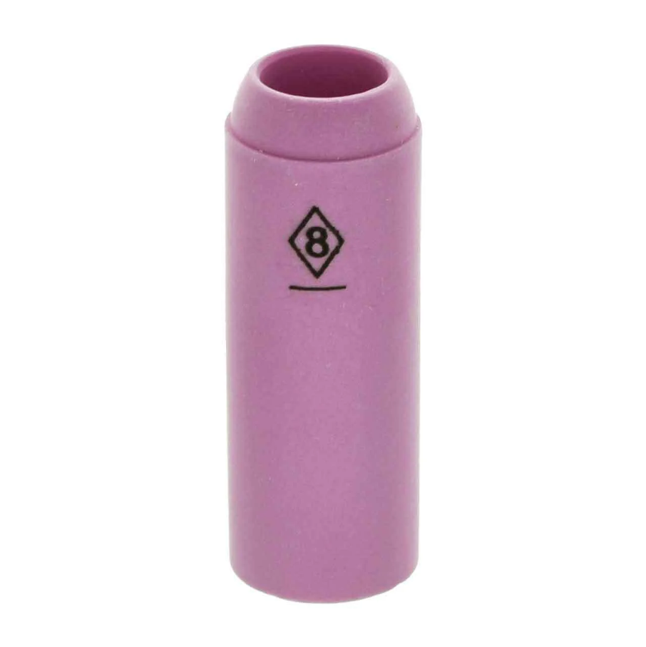 CK Worldwide, 10N46, Cup, Alumina, 1/2 in x 1-27/32 in
