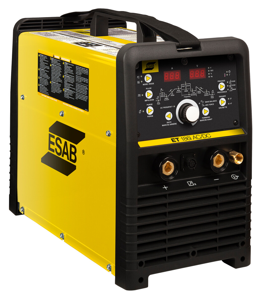 ESAB, W1006303, TIG/STICK Welder Package, AC/DC, 200 A, 10 ft Lead, 208/230 V