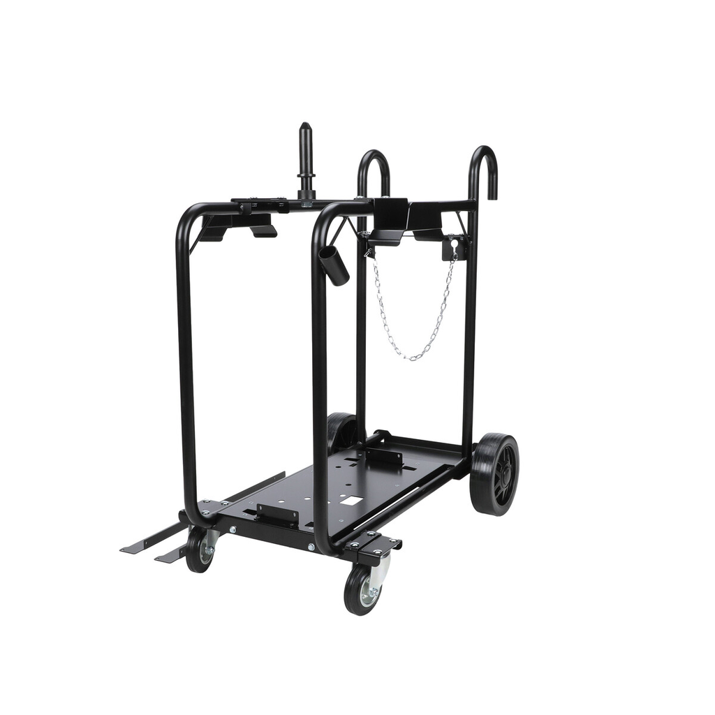 ESAB, 0349313450, Trolley Cart, Black Steel, 43 x 38 x 6.5 in, for Warrior/Aristo Products