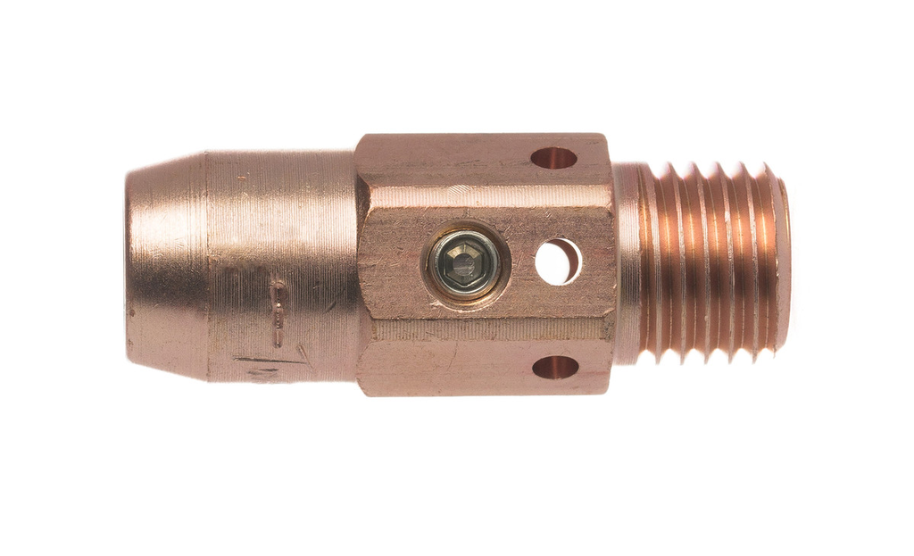 Tweco, 15501102, Gas Diffuser, No. 5 MIG Gun, 0.093 in, 15H Series, Tellurium Copper, Up to 500 A