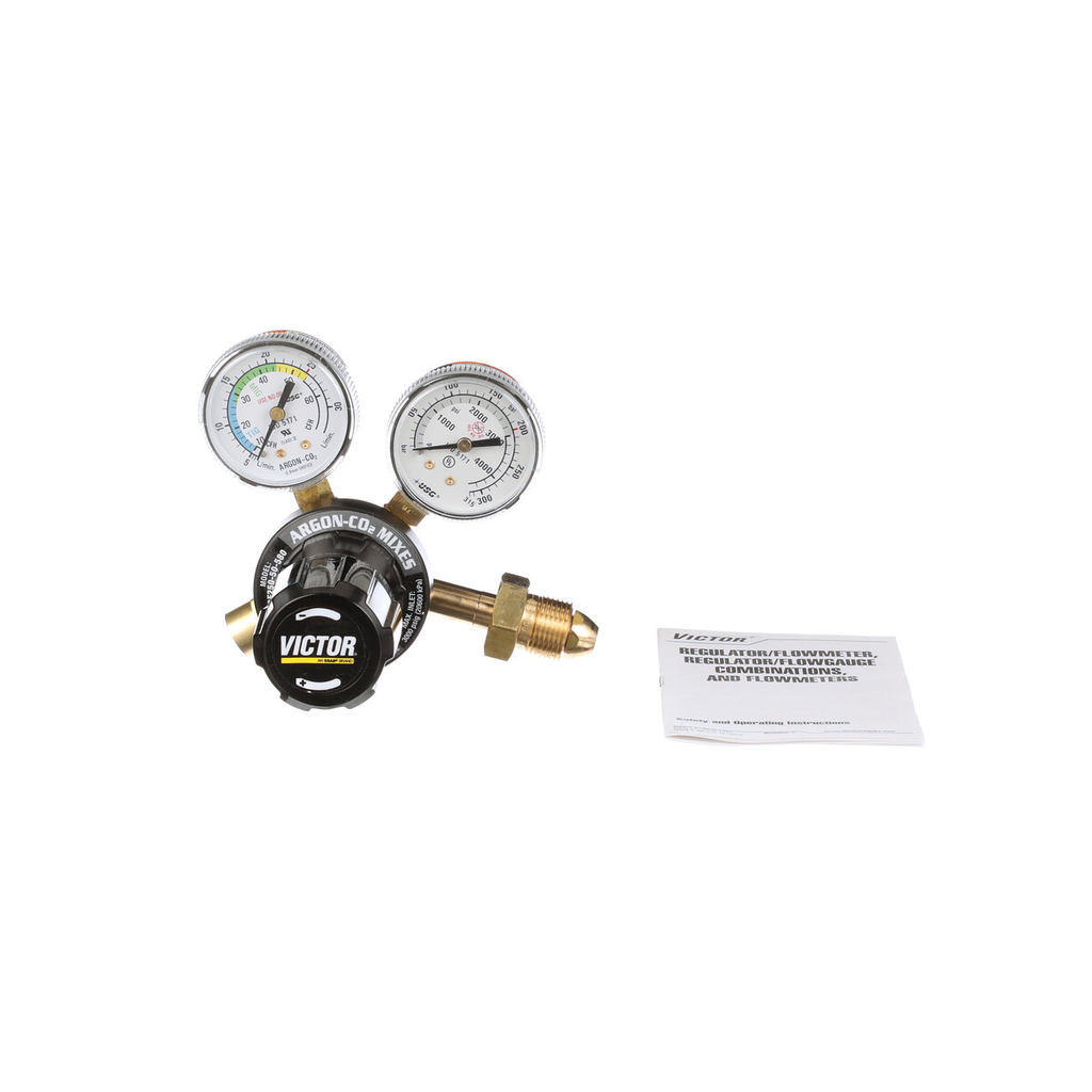 Victor, 0781-9411, Regulator, 5/8" - 18RH(Female), 50 psig, 2", Single Stage