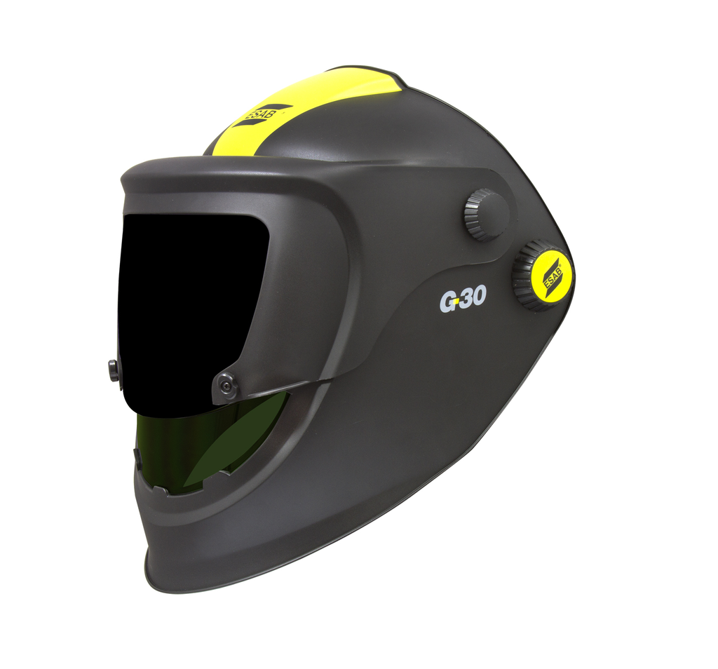 ESAB, 0700000430, Welding Helmet, Shade 10, Comfort Headgear, Lightweight Shell, Large Inner Grinding Visor