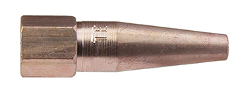 Victor, 0311-0474, Replaceable Tip End, Acetylene, Brass, 1-1/2 in Cutting Capacity, TE Series