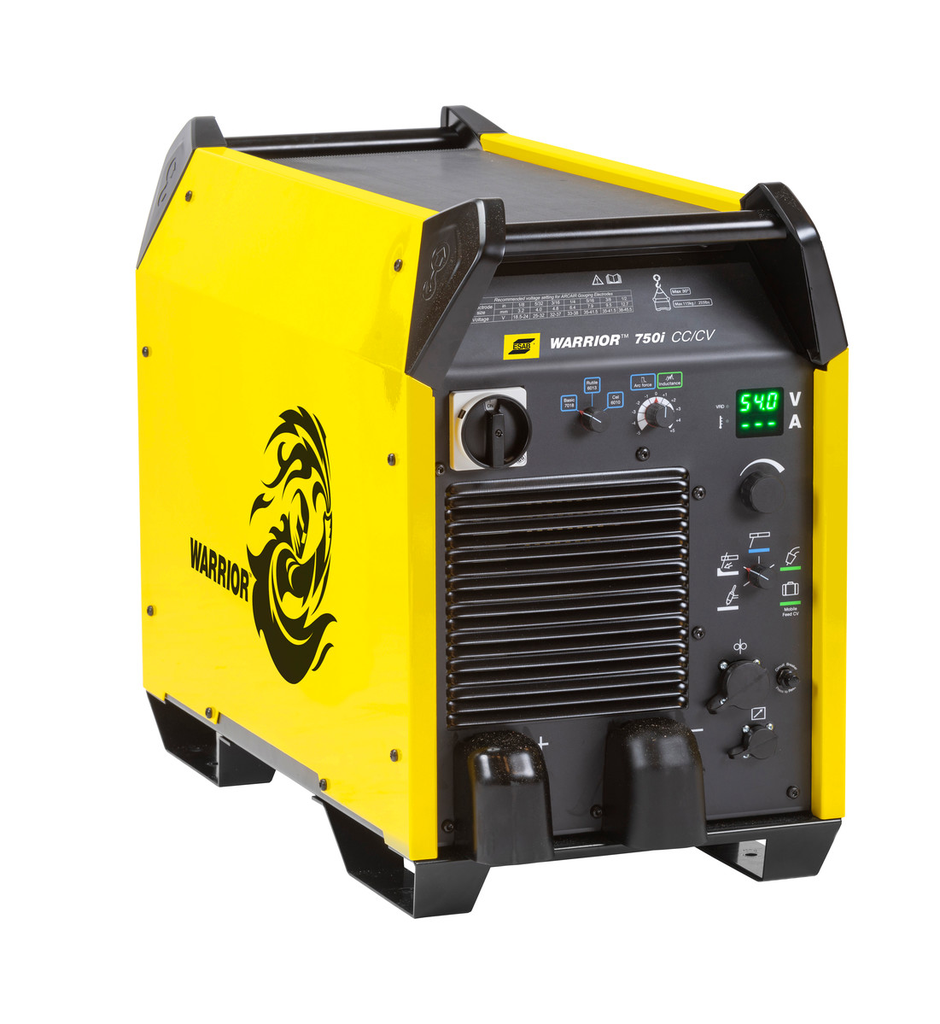 ESAB, 0445555881, Warrior 750i Multi-Process Welder, 850 A Max Output, 3-Phase, 8-820 A Amp Range