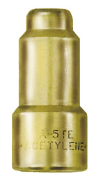 TurboTorch, 0386-1064, Replaceable Tip End, 5A, Brass, Max BTU 2080, Tip Length 0.9 in