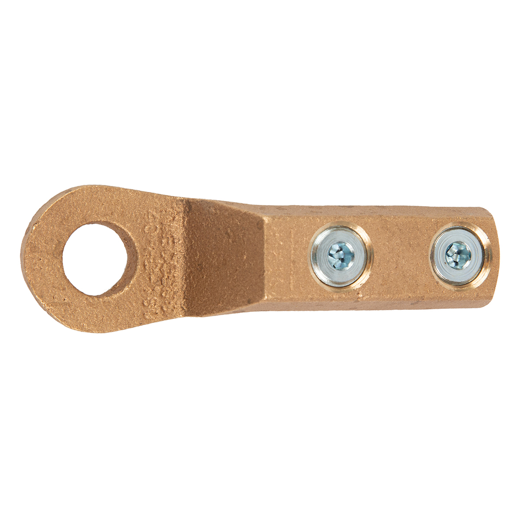 Tweco, 95151120, Ball-Point Lug, 180 Degree Offset, 4-3/8 in Length, 21/32 in Stud Hole