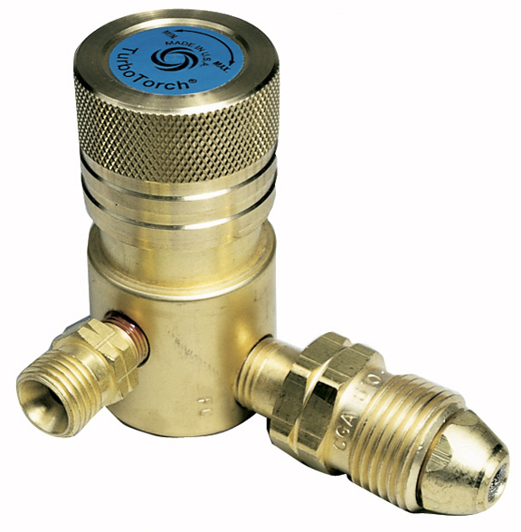 TurboTorch, 0386-0705, Regulator, R-LP; Single Stage, CGA-510, 4 - 60 psig, Brass