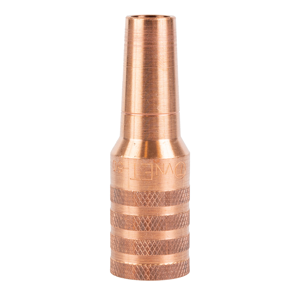 Tweco, 12401873, MIG Nozzle, 1/2 in Tip Bore, 1/2 in Wire Size, VELOCITY2TM MEDIUM DUTY