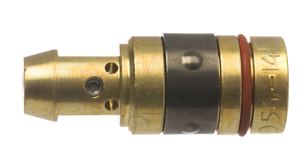 Tweco, 15401135, Gas Diffuser, 1.896 in; 14 Series, Brass, for Tweco Spray Master MIG Gun