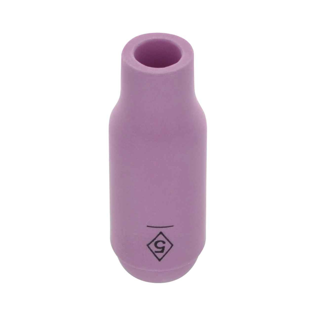 CK Worldwide, 10N49, Welding Cup, Alumina, 5/16 in x 1-27/32 in