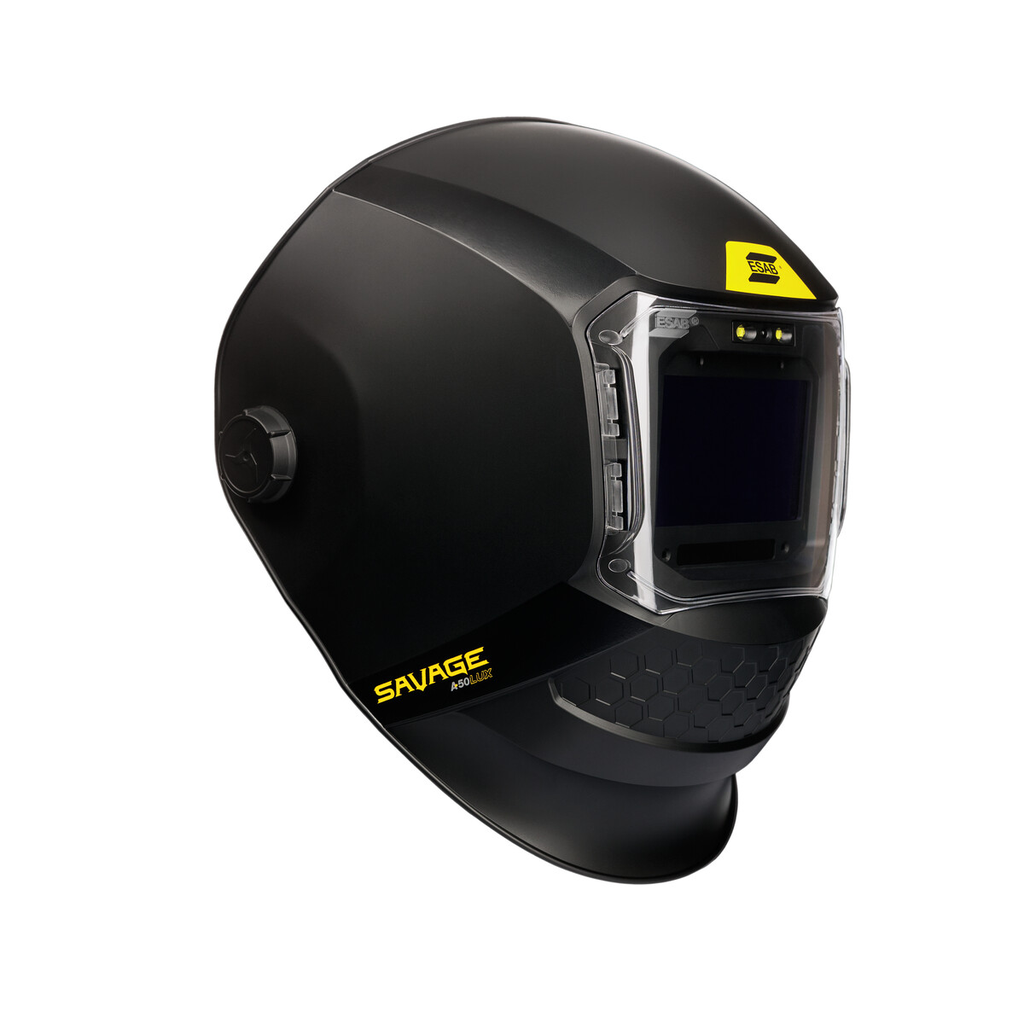 ESAB, 0700500950, Welding Helmet, Shade 3/5 13, 100 x 60 mm Viewing Area, 4 Arc Sensors, OpTCS True-Color Technology