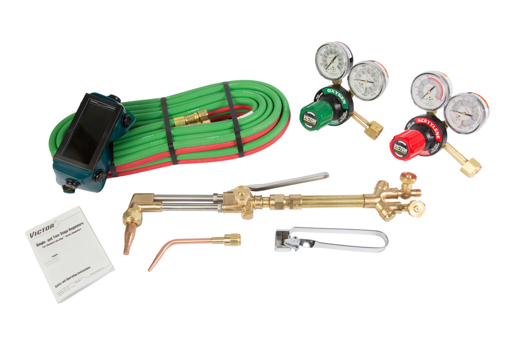 Victor, 0384-2699, Welding Outfit, CA 370 Handle, CGA-540 | CGA-300, Heavy Duty Construction