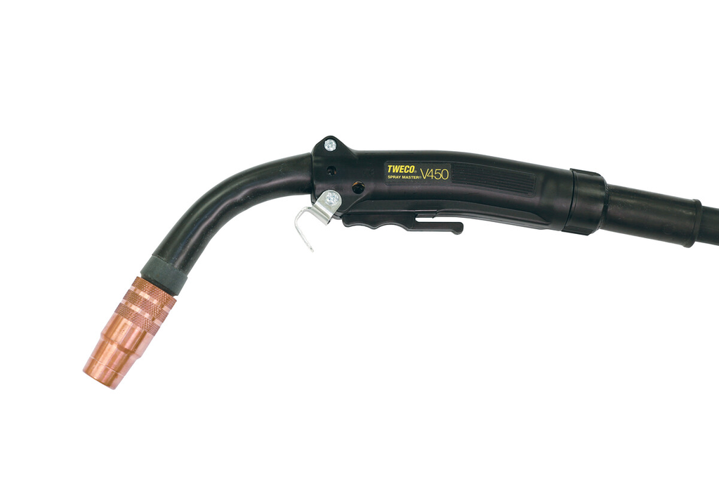 Tweco, 10401859, MIG Gun, VELOCITY2 Spray Master V450, Air Cooled, 450 A, 25 ft, Tweco Style Connector