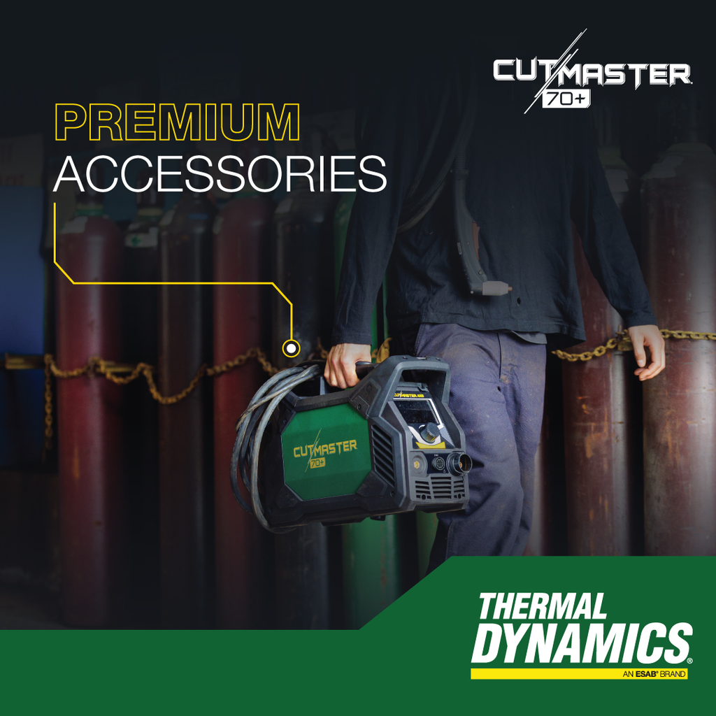 Thermal Dynamics, 1-7000-2, Plasma Cutter, 480 V; 70 A; SL60 Torch 16 ft; Max Cut 1-1/8 in.