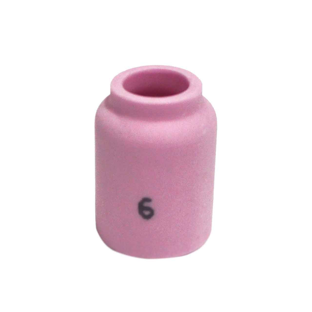 CK Worldwide, 53N60, Welding Cup, Cup Size 3/8" x 1", Cup Alumina