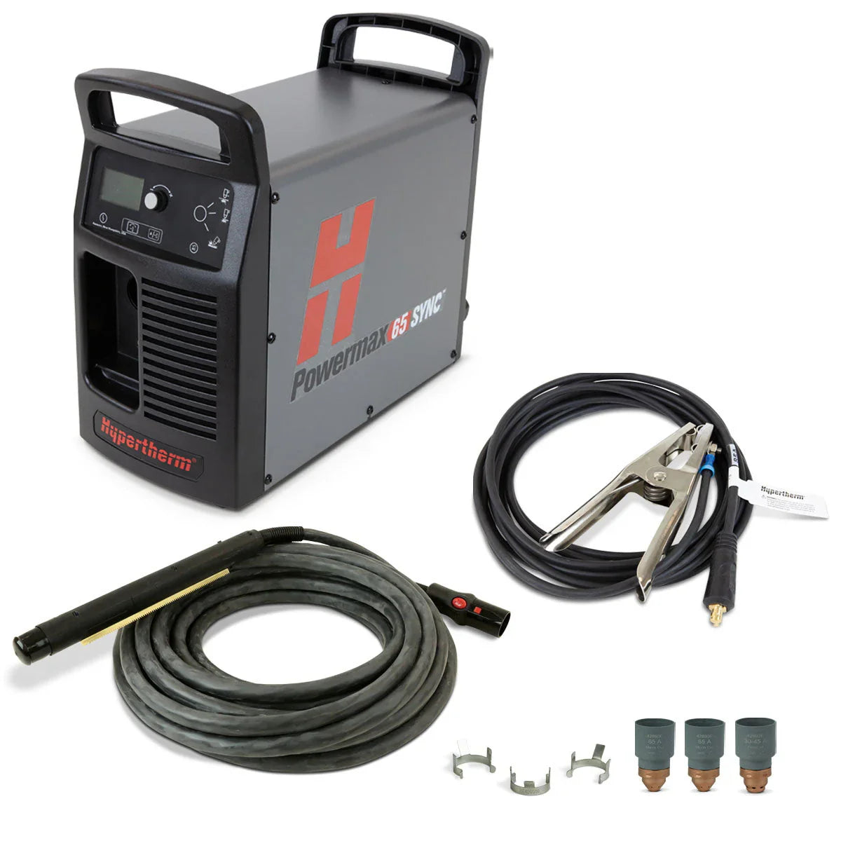 Hypertherm Powermax65 SYNC Plasma Cutter w/CPC - 25ft Machine Torch - 083327