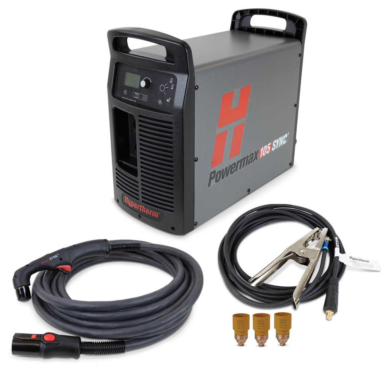 Hypertherm Powermax105 SYNC Plasma Cutter w/CPC - 25ft Handheld Torch - 059627