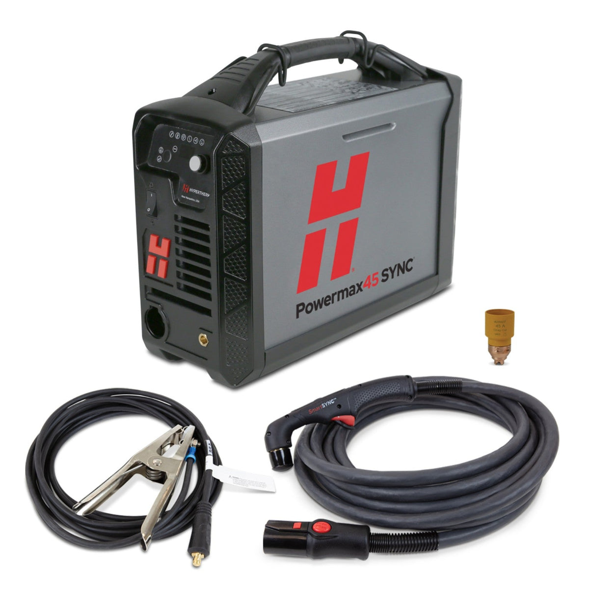 Hypertherm Powermax45 SYNC Plasma Cutter w/CPC - 50ft Handheld Torch - 088563