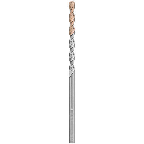 DEWALT, DW5226, Drill Bit, 1/4 in; 12 in, 4 Flute Design, Carbide Tip, 3 Flats on Shank