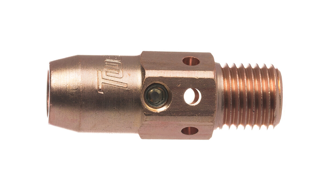 Tweco, 15401103, Gas Diffuser, 1.25 in, 450 A, 14 Series, Compatible with No. 3/4 MIG Guns