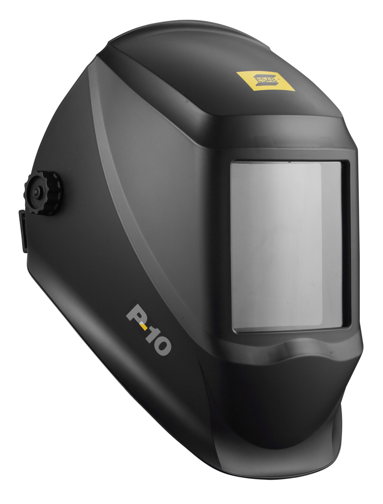 ESAB, 0700102052, Welding Helmet, Shade DIN 10, Viewing Area 5.25 x 4.5 in, Lightweight PP Shell
