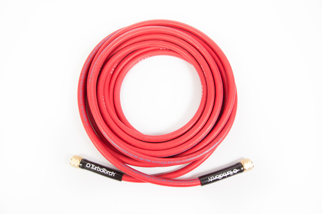 TurboTorch, 0386-1087, Hose, 24 ft, Rubber, Total LP, "B" Fitting