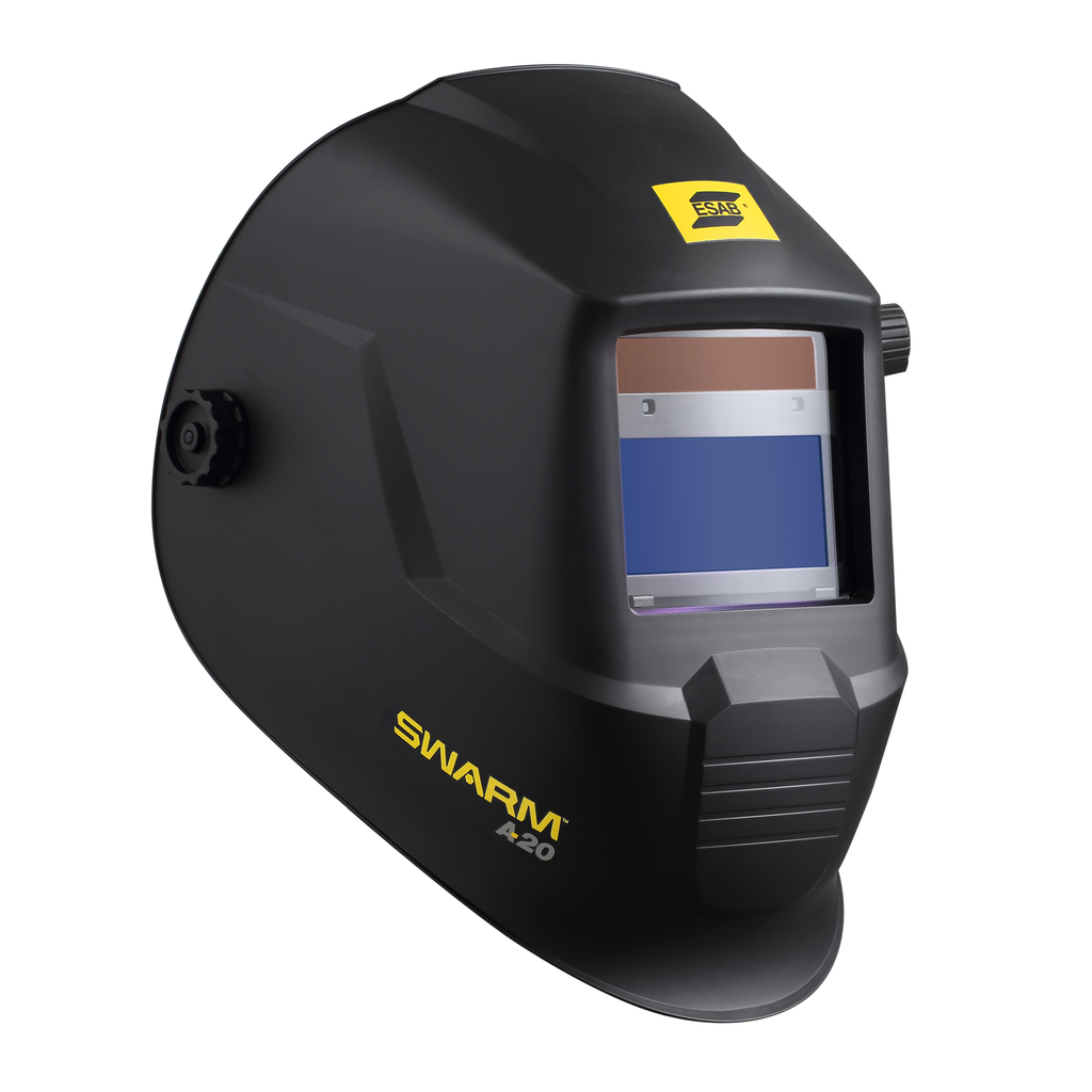 ESAB, 0700102043, Welding Helmet, Auto-Darkening, DIN 9 13, 93 x 43 mm (3.6 x 1.7 in), Black