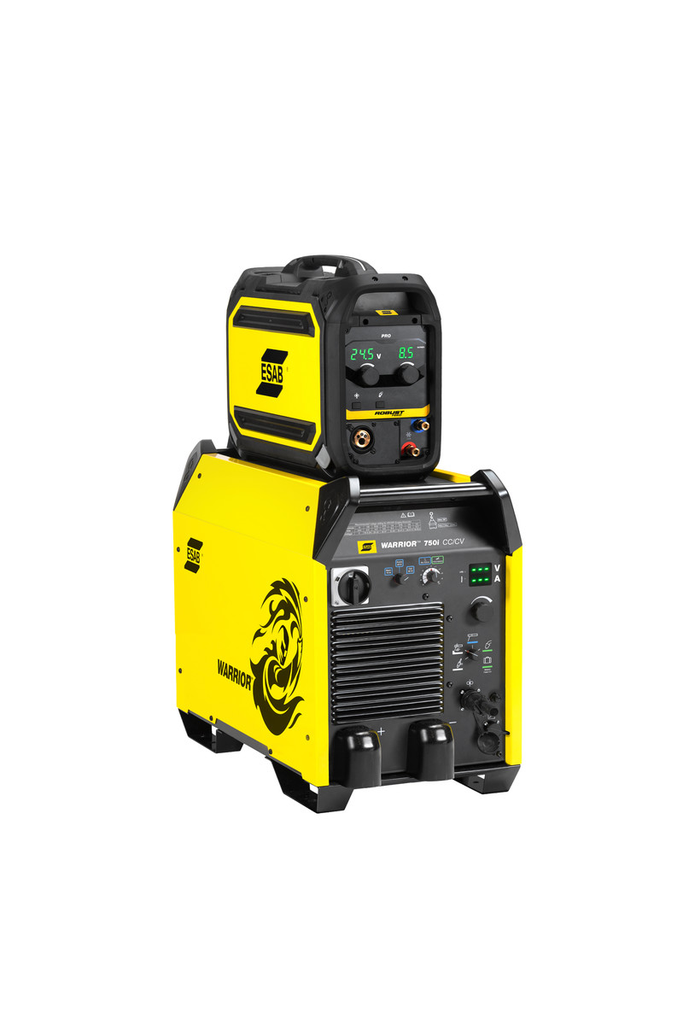 ESAB, 0558102739, Multi-Process Welder, WarriorTM 750i, 850 A Max Output, Includes Spray Master V450, 100% Duty Cycle