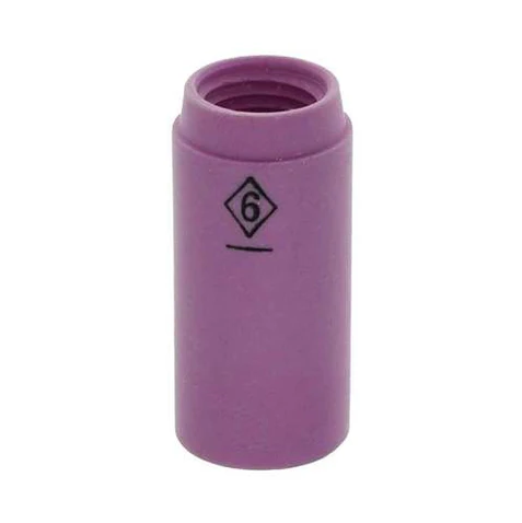 CK Worldwide, 13N10, Welding Cup, Alumina, 3/8 in x 1-5/32 in