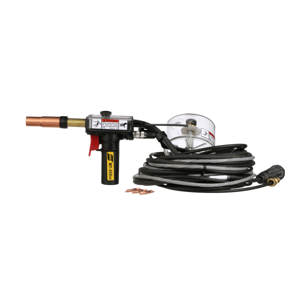 ESAB, 36779, Spool Gun, 25 ft; 30-300 A, MIG, Comfort Grip, Solid State Design