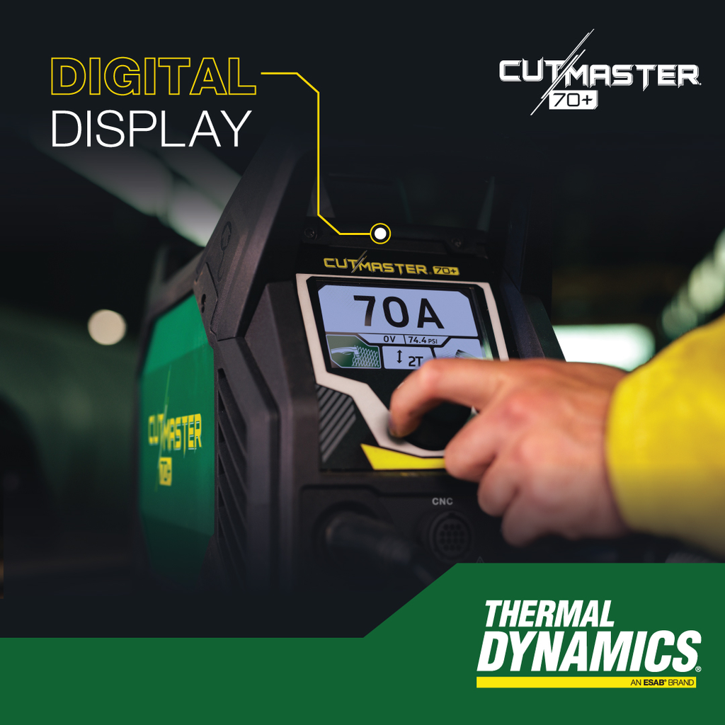 Thermal Dynamics, 1-7000-2, Plasma Cutter, 480 V; 70 A; SL60 Torch 16 ft; Max Cut 1-1/8 in.