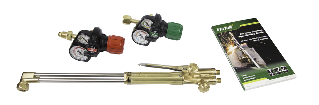 Victor, 0384-2120, Cutting Torch Outfit, ST 2600FC, Acetylene, CGA-540; CGA-510, Medium Duty