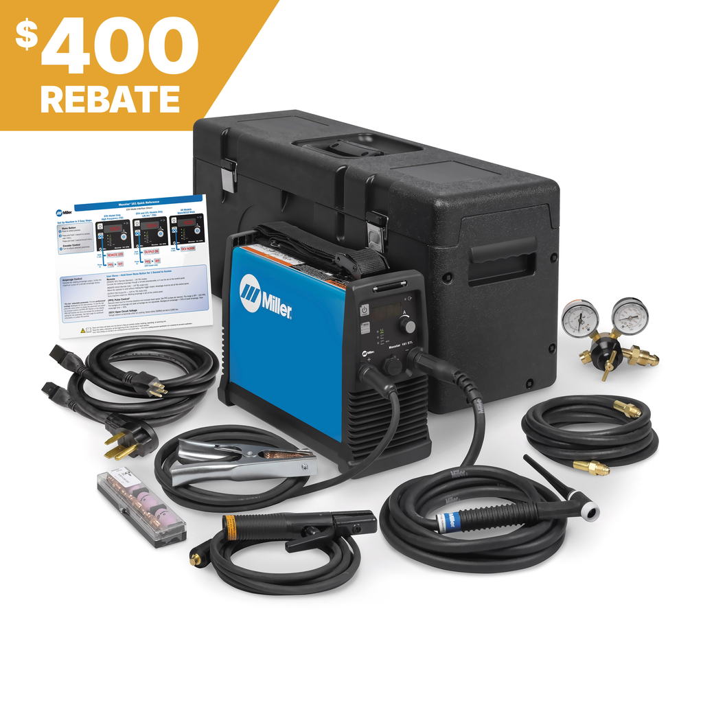 Miller Electric Maxstar 161 STL 120-240 V, X-Case, Contractor Package - 907710001