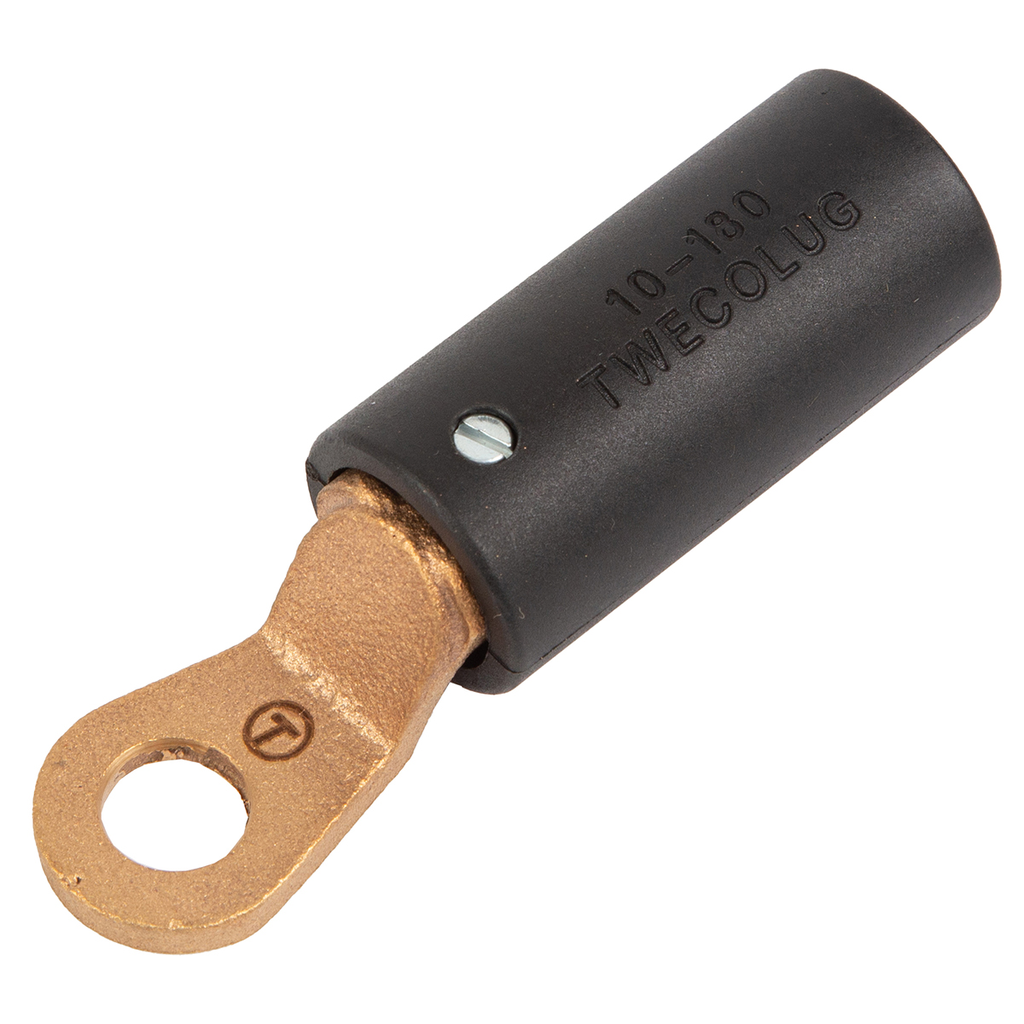 Tweco, 95151103, Ball-Point Lug and Cover, 180 Degree Angle, Stud Hole Size 17/32 in