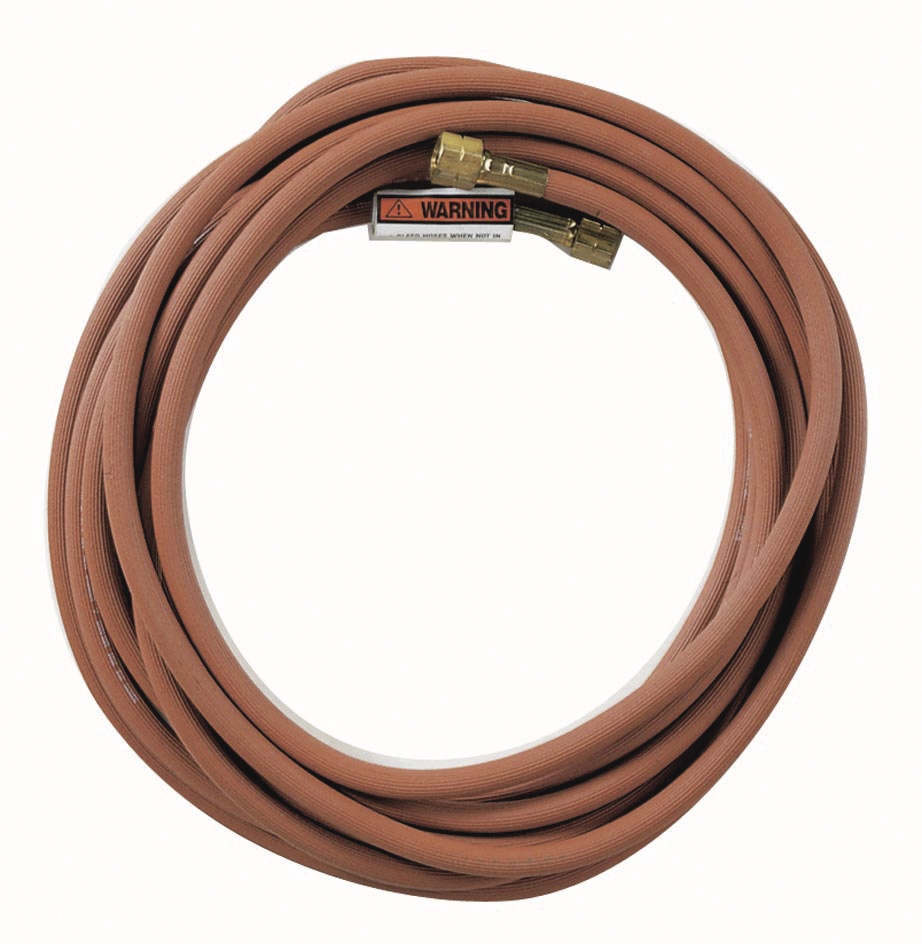TurboTorch, 0386-1091, Hose, 24 ft, Acetylene, Rubber, "A" Fitting