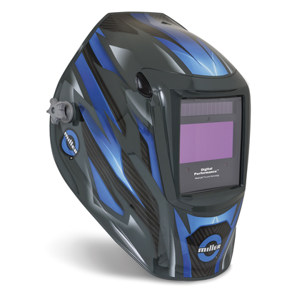 Miller Electric, 299616, Welding Helmet, ClearLight 4x, 2.5; 8-13, Nylon Shell, 3 Arc Sensors