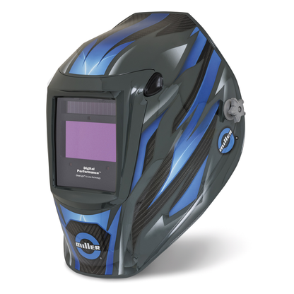 Miller Electric, 299616, Welding Helmet, ClearLight 4x, 2.5; 8-13, Nylon Shell, 3 Arc Sensors