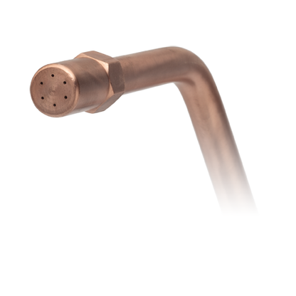 Victor, 0387-0060, Heating Nozzle, 300 Series, 12 in, Copper/Brass, Size 4, Heavy Duty, Max BTU 29400
