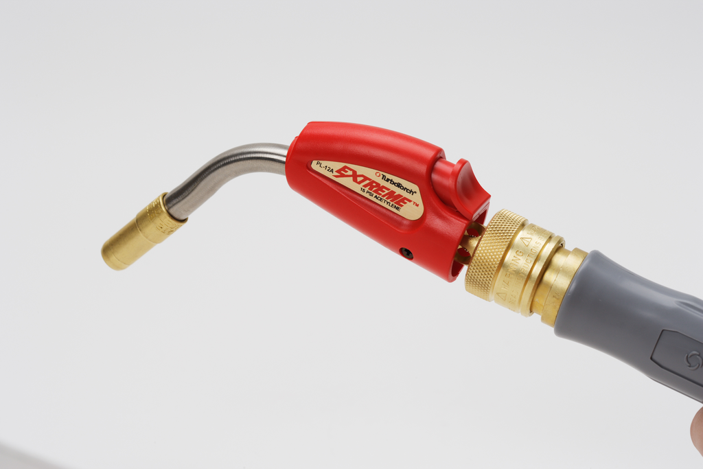 TurboTorch, 0386-0828, Self Lighting Torch Kit, Acetylene, 12 ft Hose, PL-12A Tip, Brazing and Soldering