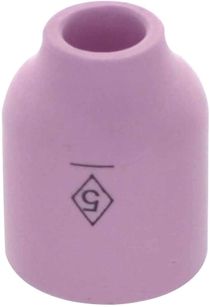 CK Worldwide, 2AG5, Welding Cup, Alumina, 5/16 in x 1 in