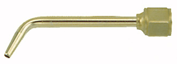 TurboTorch, 0386-0553, Single Flame Tip, Brass, 5/8" - 1 1/8", Acetylene, 0.9 in Tip Length