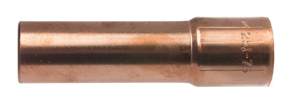 Tweco, 12501130, Welding Nozzle, 3/4 in Tip, Recessed, 500 A, 25 Series