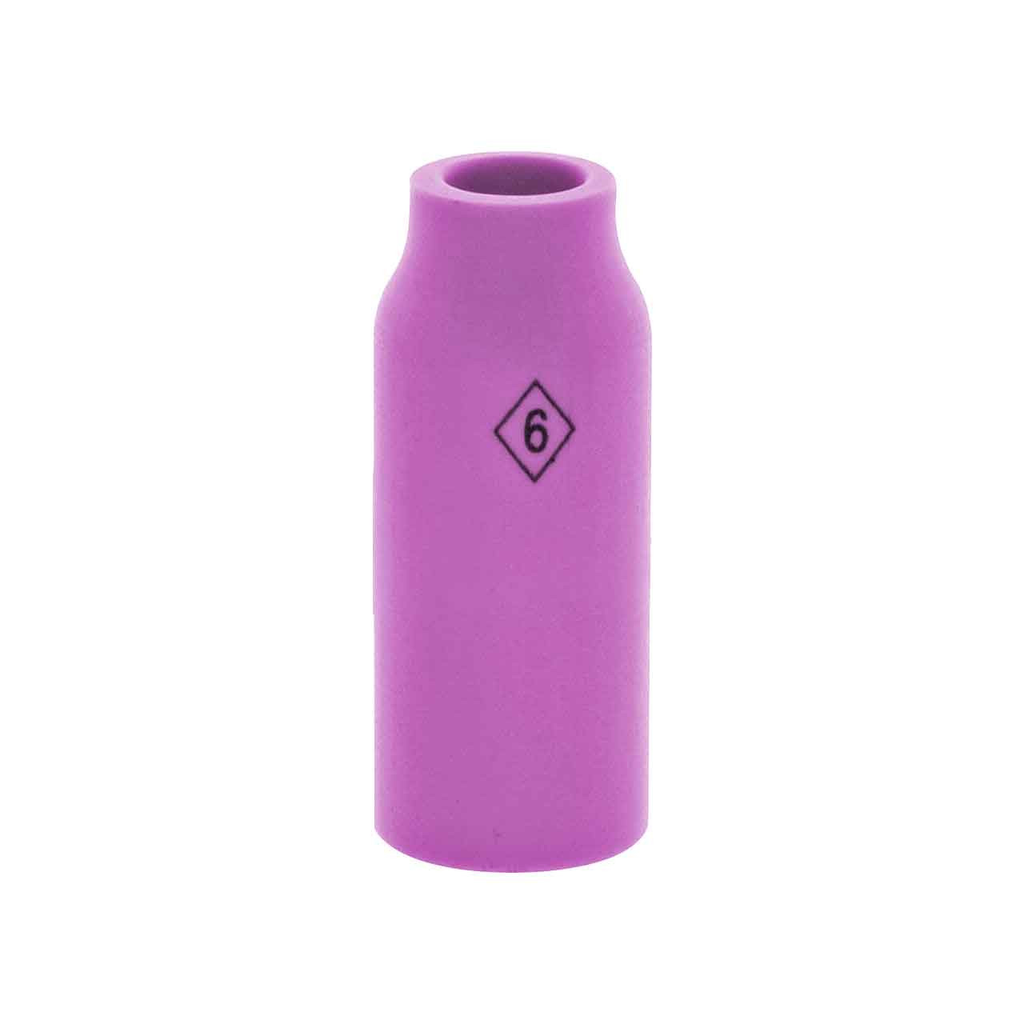 CK Worldwide, 3A6GS, Welding Cup, Cup Size (3/8 in x 1-7/8 in), Cup Alumina