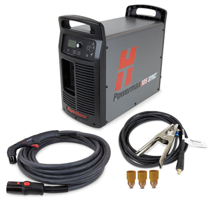 Hypertherm Powermax105 SYNC Plasma Cutter - 25ft Handheld Torch - 059625