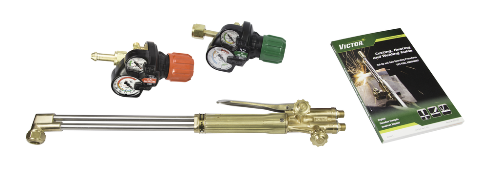 Victor, 0384-2121, Cutting Torch Outfit, ST2600FC; 90 , CGA-540; Medium Duty, Acetylene